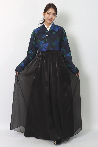 Black Pearl Hanbok Dress